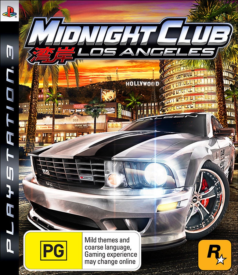 Rockstar Midnight Club Los Angeles Refurbished PS3 Playstation 3 Game